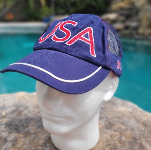 NWOT Roots USA 2004 Olympic Team Baseball Hat - Picture 2 of 8